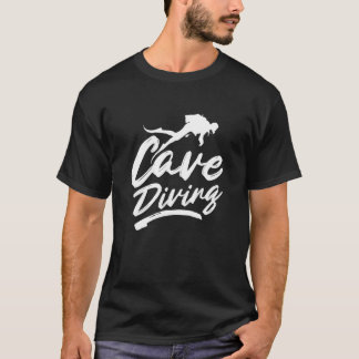 Grottenduiken Grafisch Spelonkduiken Spelologie Po T-shirt