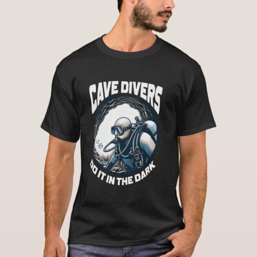 Grottenduiken T-shirt (Voorkant)