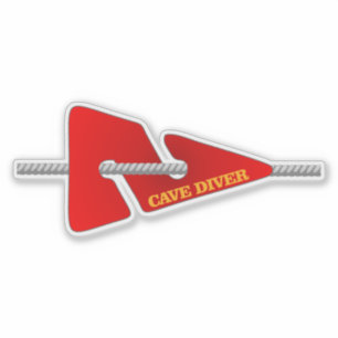 Grottenduiker (lijnmarkering) sticker
