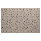 Grottenkatten op lichtbruin stof (Fat Quarter)