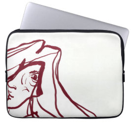 Grottenschildering Laptophoes Laptop Sleeve