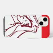 Grottenschildering telefoonhoesje iPhone hoesje (Achterkant horizontaal)