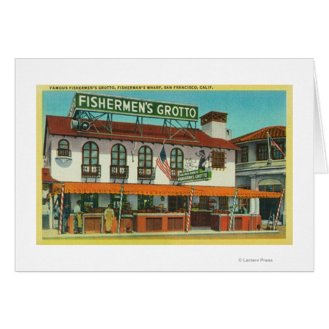 Grotto Bldg van de beroemde visser (Voorkant Horizontaal)
