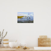 Grotto Geyser, Yellowstone National Park Poster (Keuken)