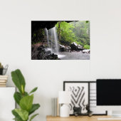 Grotto Herfsten Smoky Mountain Nat'l Park Poster (Thuiskantoor)