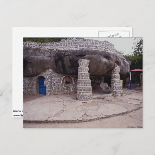 Grotto Shrine of Mariel, visite of Virgin Mary Briefkaart (Voorkant / Achterkant)