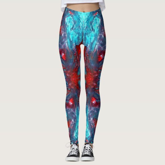 Grotvervaging Leggings (Voorkant)
