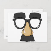 groucho briefkaart (Voorkant / Achterkant)