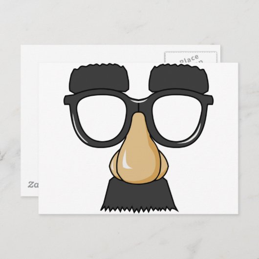 groucho briefkaart (Voorkant / Achterkant)