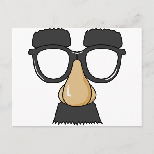 groucho briefkaart (Voorkant)