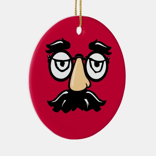Groucho-bril Keramisch Ornament (Rechts)