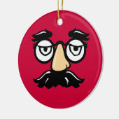 Groucho-bril Keramisch Ornament (Links)