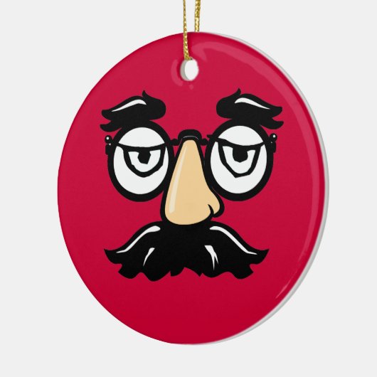 Groucho-bril Keramisch Ornament (Links)