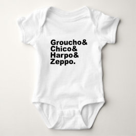 Groucho & Chico & Harpo & Zeppo Romper