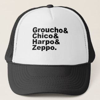 Groucho & Chico & Harpo & Zeppo Trucker Pet