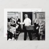 Groucho Marx Brothers Night at the Opera Briefkaar Briefkaart (Voorkant / Achterkant)