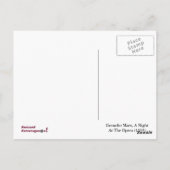 Groucho Marx Brothers Night at the Opera Briefkaar Briefkaart (Achterkant)