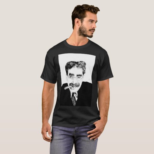 Groucho Marx Classic T-Shirt (Voorkant volledig)