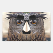 Groucho Marx Eagle Uil Rechthoekige Sticker (Voorkant)