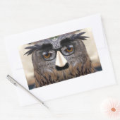 Groucho Marx Eagle Uil Rechthoekige Sticker (Envelop)