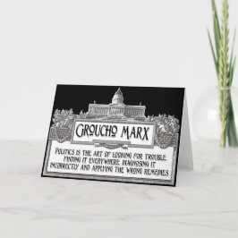 Groucho Marx op Politiek Kaart