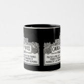 Groucho Marx over politiek Tweekleurige Koffiemok (Center)