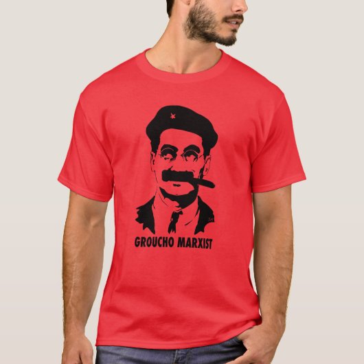 Groucho Marxist T-Shirt (Voorkant)
