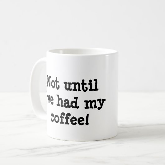 Grouchy Boston Terrier Mok (Voorkant links)