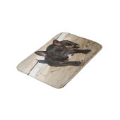 Grouchy French Bulldog Badmat (Gekanteld)