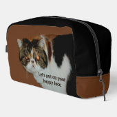 Grouchy Grumpy Cat Exotic Korthaar Perzisch Toilettasje (Rechterhoek)