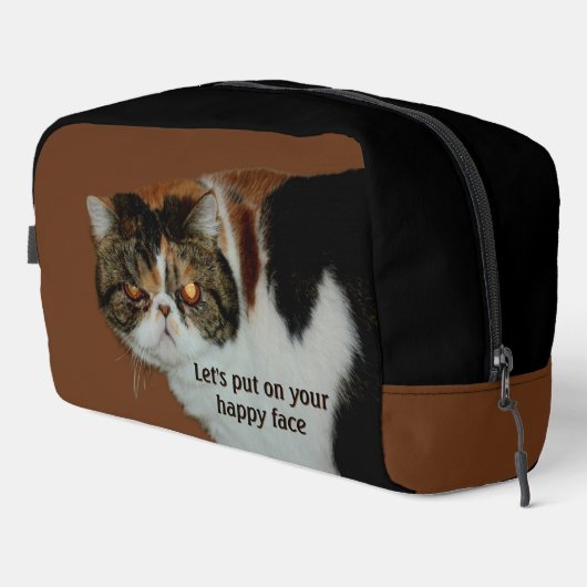 Grouchy Grumpy Cat Exotic Korthaar Perzisch Toilettasje (Rechterhoek)