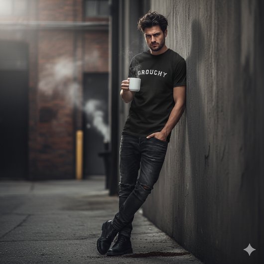 Grouchy Mood Funny Quote T-Shirt