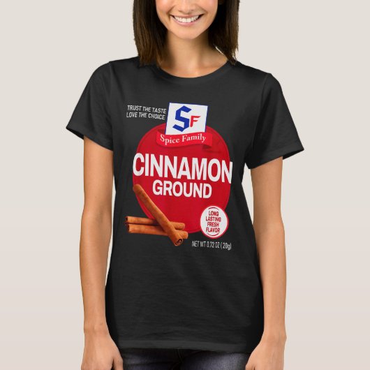 Ground Cinnamon Halloween Sce Costume Group Matchi T-shirt (Voorkant)