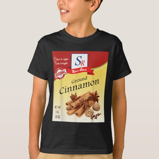 Ground Cinnamon Sce Condiment Costume Holiday Sce  T-shirt (Voorkant)