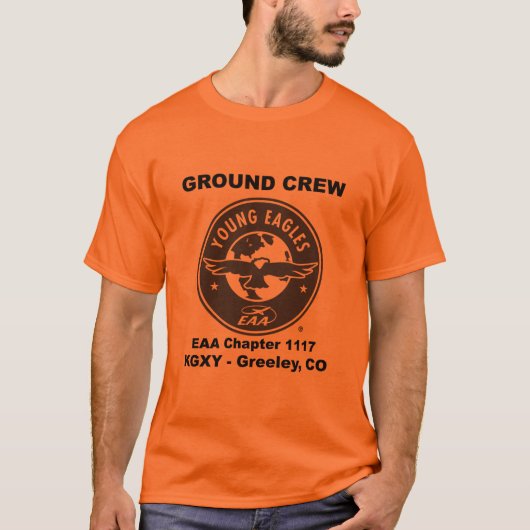 Ground Crew T-shirt - gebruik dit voor gekleurde s (Voorkant)