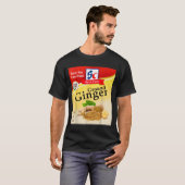 Ground Ginger Condiment Costume Holiday Sce Costum T-shirt (Voorkant volledig)