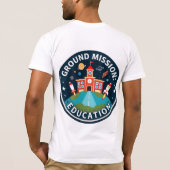 Ground Mission Learning Space Education T-shirt (Achterkant)