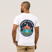 Ground Mission Learning Space Education T-shirt (Achterkant volledig)