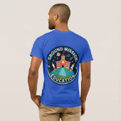 Ground Mission Learning Space Education T-shirt (Achterkant volledig)
