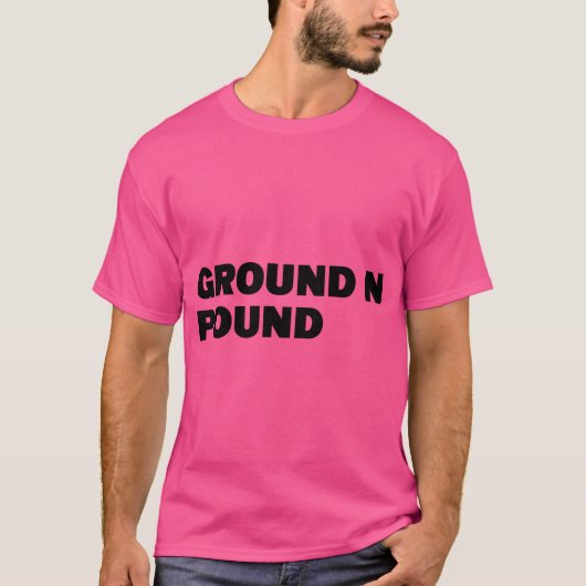 Ground N Pound T-shirt (Voorkant)