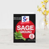 Ground Sage Halloween Sce Costume Group Matching  Kaart (Gele Bloem)