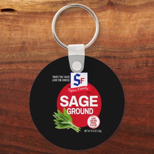 Ground Sage Halloween Sce Costume Group Matching Sleutelhanger (Voorkant)