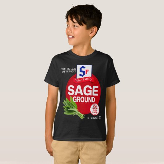 Ground Sage Halloween Sce Costume Group Matching  T-shirt (Voorkant volledig)
