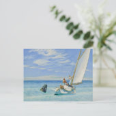 Ground Swell Briefkaart (Staand voorkant)