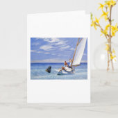 Ground Swell Hopper - Edward Hopper Kaart (Gele Bloem)