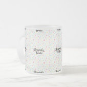 Ground Treats, by Natasha Us   Matglas Koffiemok (Voorkant links)