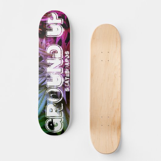 GROUND UP SKATEBOARDS MIAMI DECK (Voorkant)