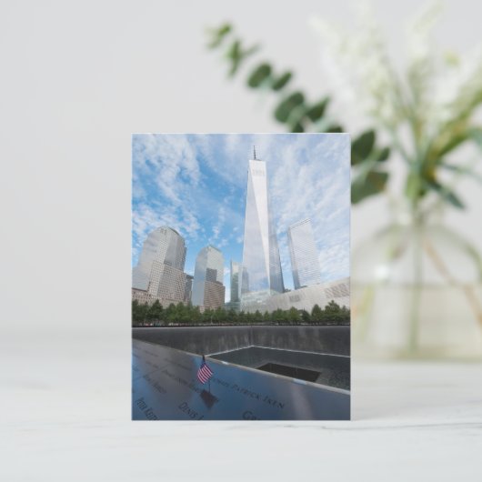 Ground zero briefkaart (Staand voorkant)