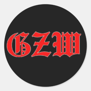 Ground Zero Warhead Ronde Sticker