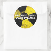 Ground Zero Warhead Ronde Sticker (Tas)